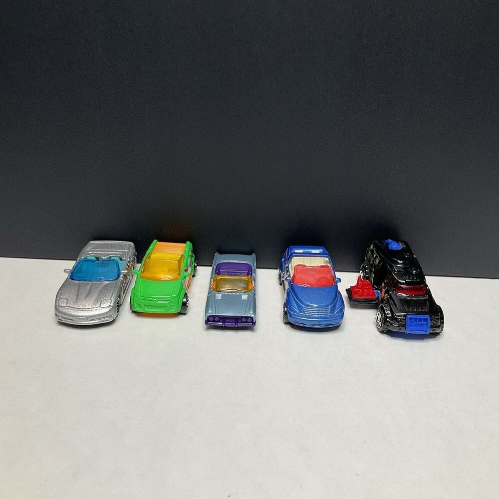 Vintage Matchbox The Adventure of Jimmy Neutron Boy Genius Diecast Lot of 5